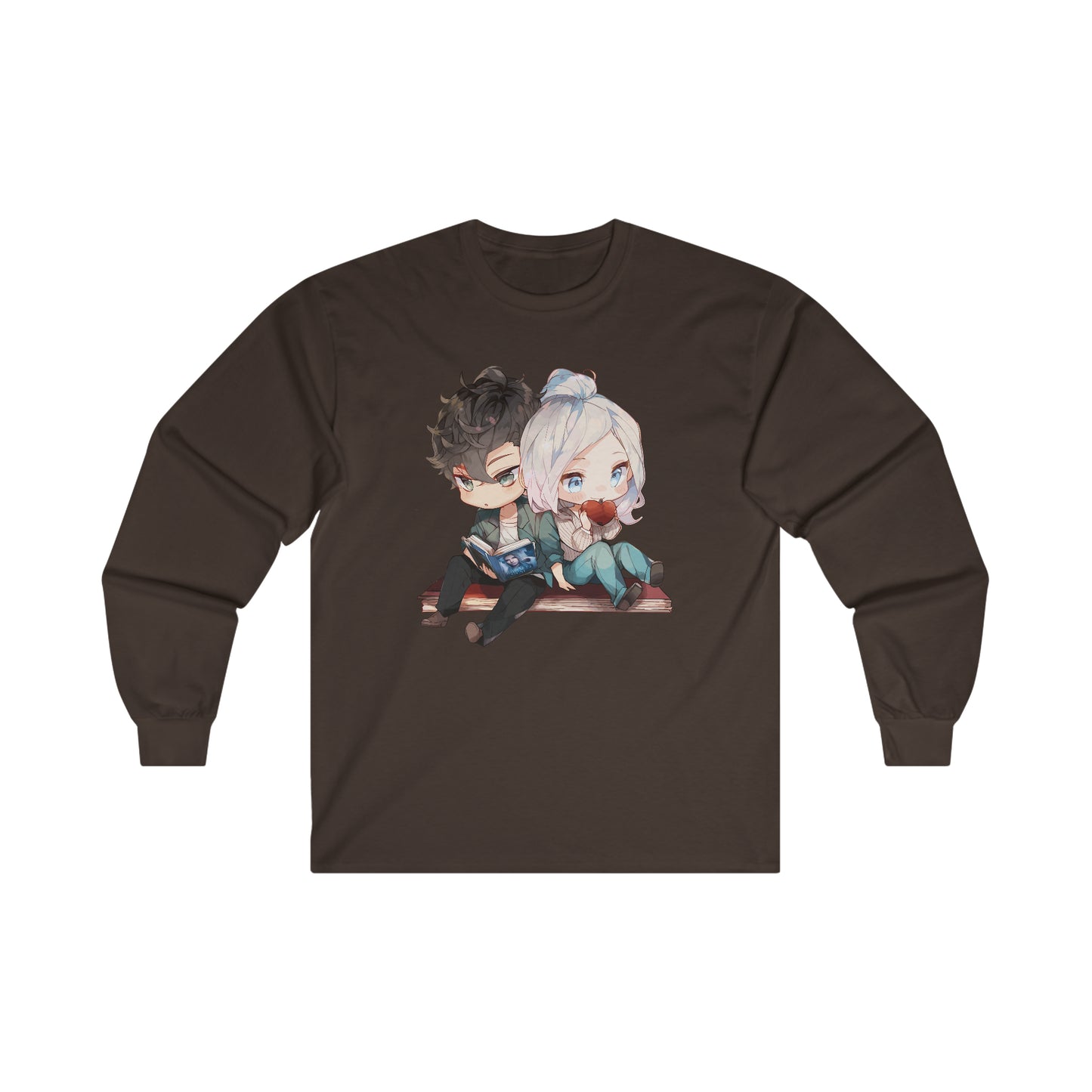 Shane and Aki Lunch Break Ultra Cotton Long Sleeve Tee