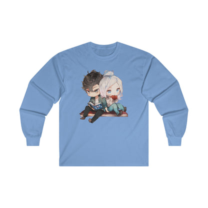 Shane and Aki Lunch Break Ultra Cotton Long Sleeve Tee