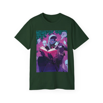 Graphic Tee Monster Romance Necromancer Reading