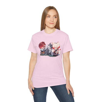 Kitsune Trio (Kitsune) Unisex Softstyle T-Shirt