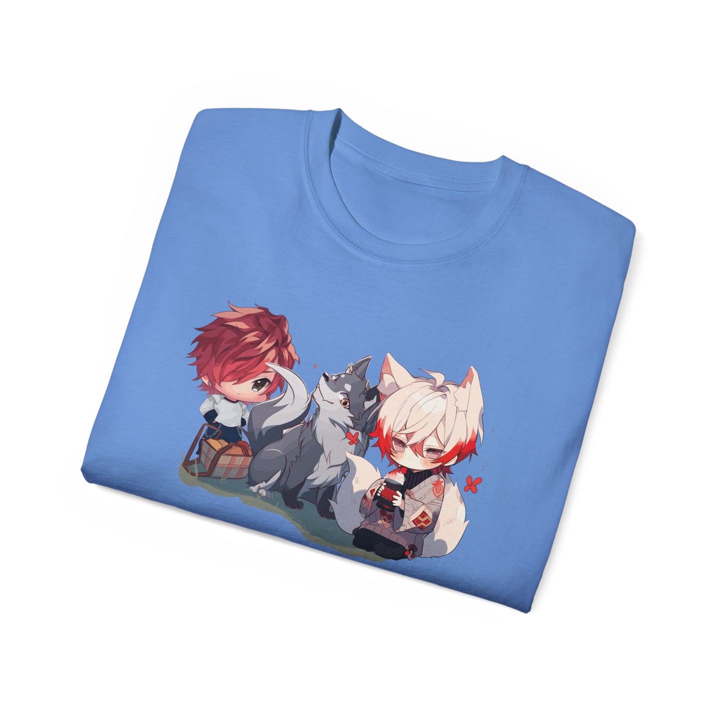 Kitsune Trio (Kitsune) Unisex Softstyle T-Shirt