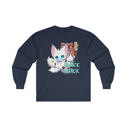 Kitsune Snack Attack Ultra Cotton Long Sleeve Tee