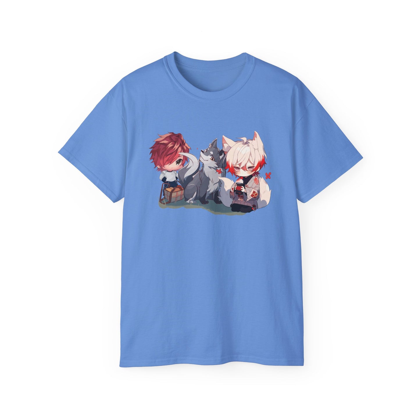 Kitsune Trio (Kitsune) Unisex Softstyle T-Shirt