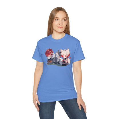 Kitsune Trio (Kitsune) Unisex Softstyle T-Shirt