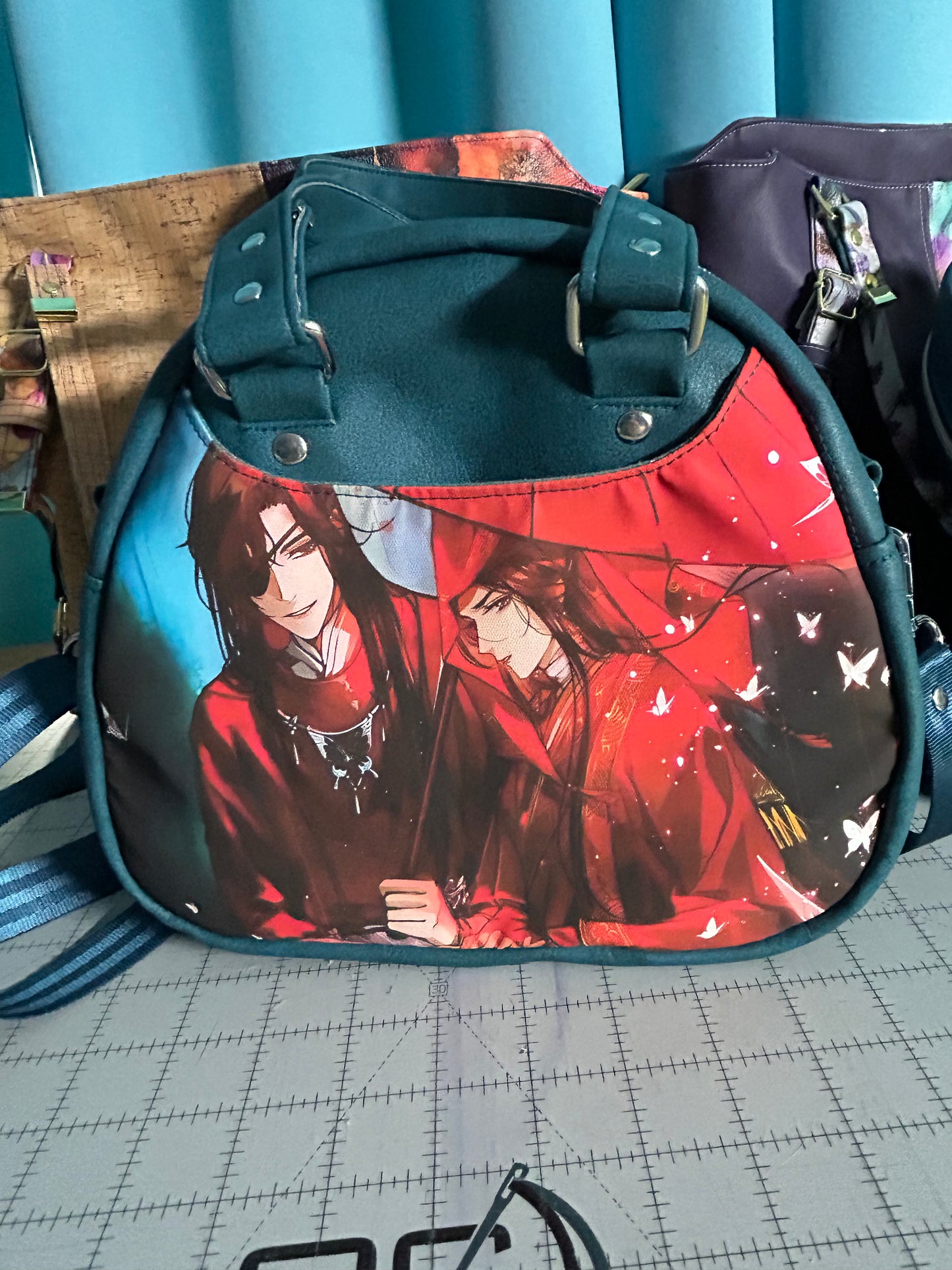 TGCF Mini Bowler Bag w/Crossbody