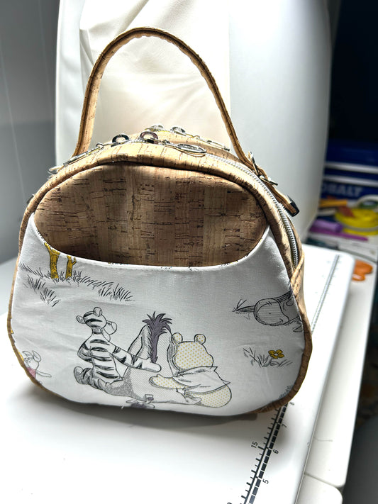 Pooh Mini Dual Compartment Bowler Bag