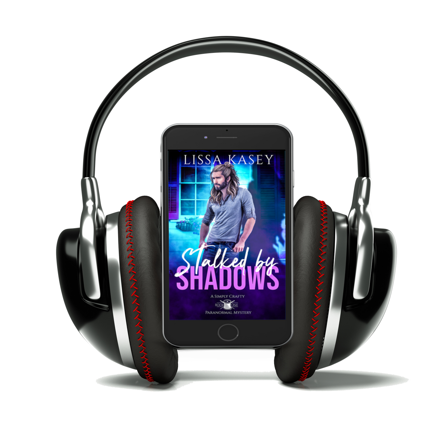 Stalked by Shadows by Lissa Kasey Audiobook Simply Crafty Paranormal Mystery Book One