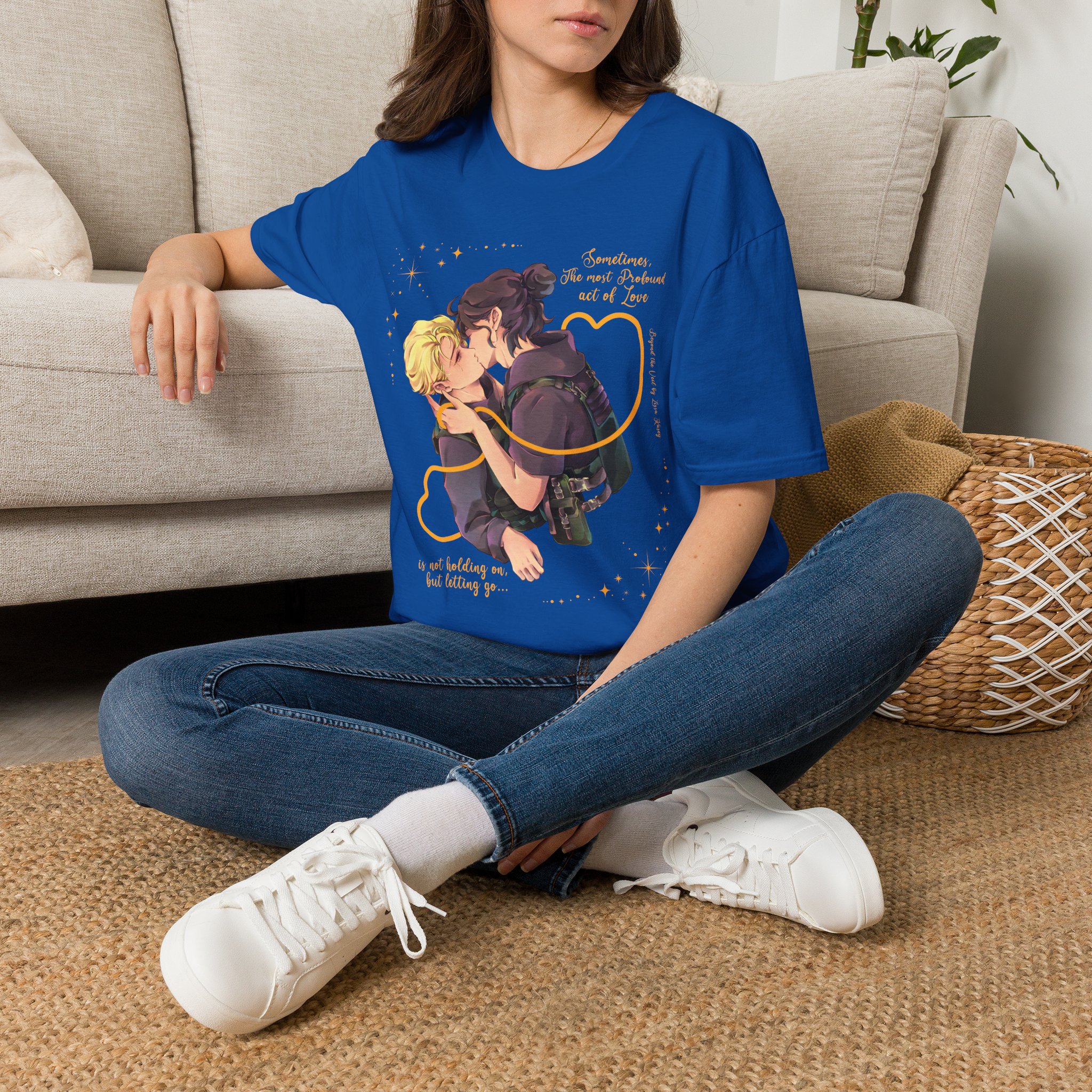 Romantic Last Kiss T-Shirt — "Sometimes, The Most Profound Act of Love" - Image 26
