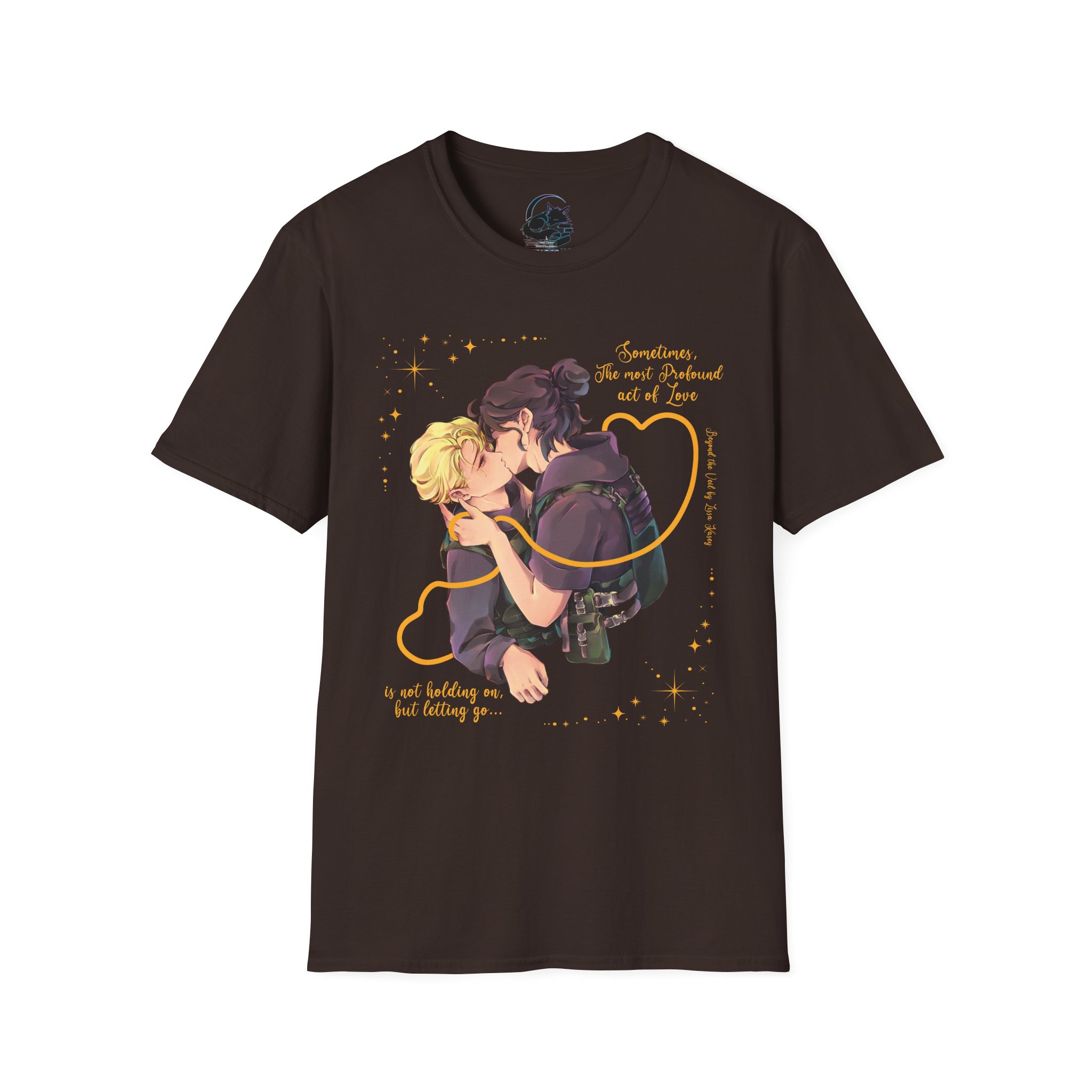 Romantic Last Kiss T-Shirt — "Sometimes, The Most Profound Act of Love" - Image 7