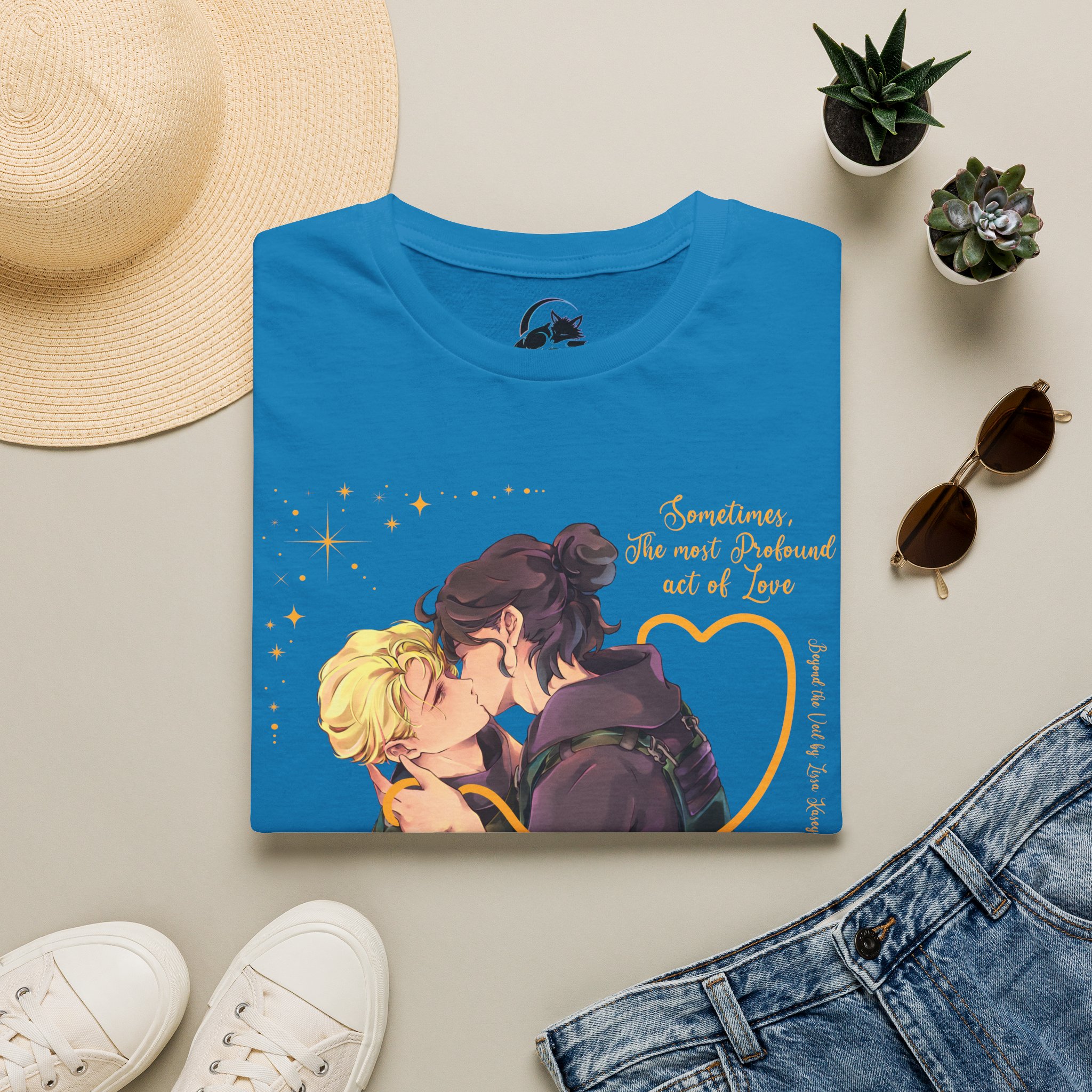 Romantic Last Kiss T-Shirt — "Sometimes, The Most Profound Act of Love" - Image 21